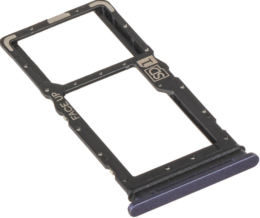 SIM držač - Kartica Motorola Moto G35, Crna (Midnight Black), Service Pack S948E26487
