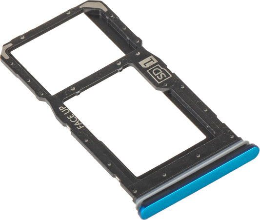 SIM držač - Kartica Motorola Moto G75, Plava (Aqua Blue), Service Pack S948E44227