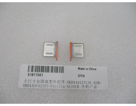 SIM držač za Huawei Pura 90s Pro Max, narandžasti (Orange Ocean), Service Pack 51671501