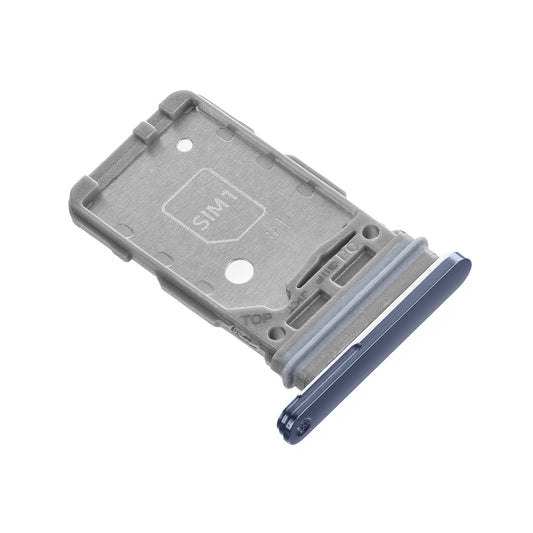 SIM holder Samsung Galaxy Galaxy S21 5G G991 / S21+ 5G G996, Dual SIM, Blue