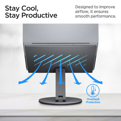 Suport Spigen LD204H za Laptop, Srebrni