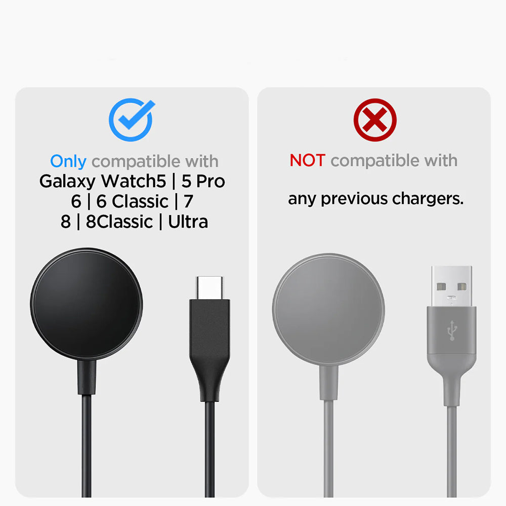 Spigen S353 držač za Samsung Galaxy Watch Series, Crni AMP05302