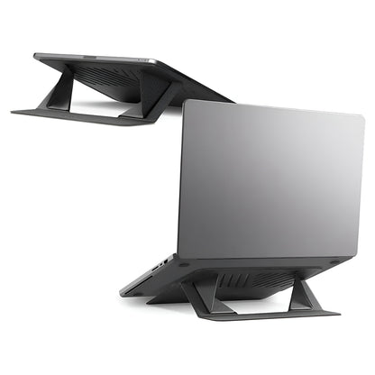 Spigen Slim Fold LD201-S6 držač za laptop max. 14 inča, Crni AMP11115
