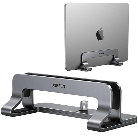 Vertikalni nosač UGREEN LP258 za laptop debljine 12mm - 26mm, Srebrni