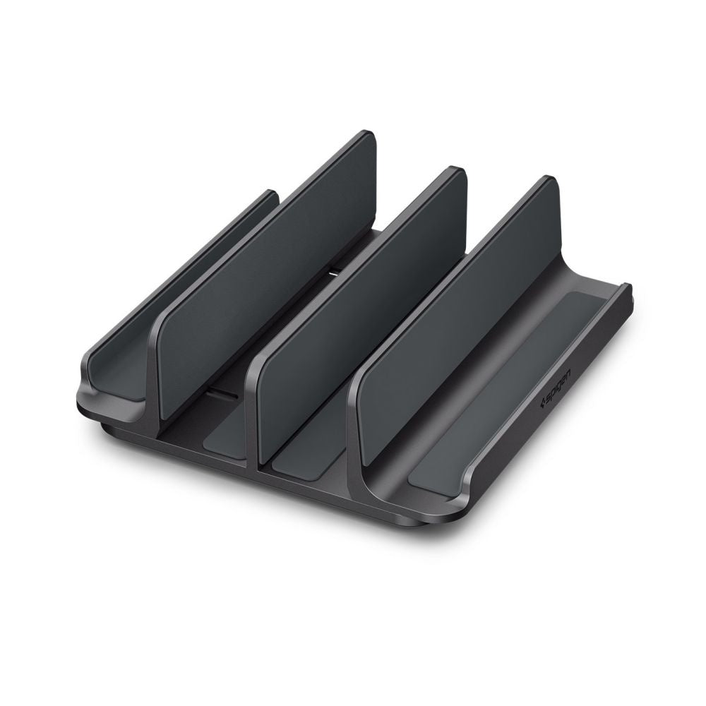 Vertikalni nosač Spigen LD208S4 Two za laptop debljine 14mm - 27mm, Sivi