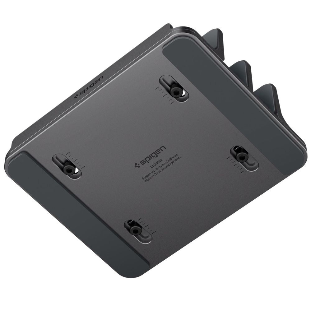 Vertikalni nosač Spigen LD208S4 Two za laptop debljine 14mm - 27mm, Sivi