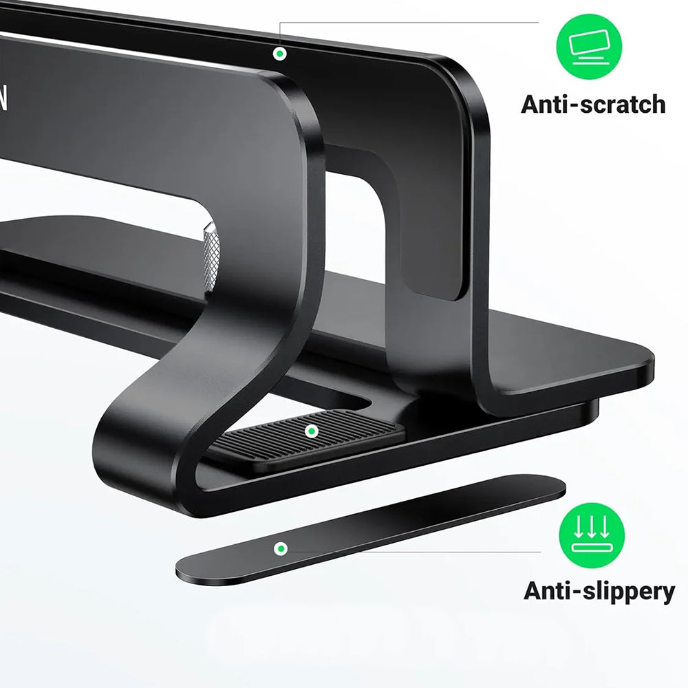Vertikalni nosač UGREEN LP258 (25706) za laptop debljine 12mm - 26mm, Crni