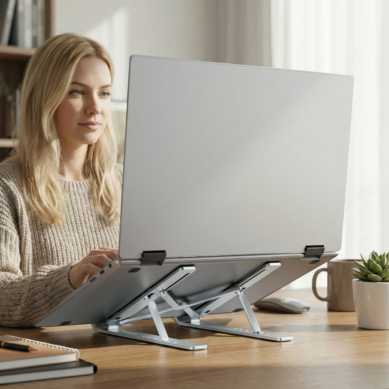 Podrška WZK WDCX-X8S za Laptop 10inch - 16inch, Srebrna