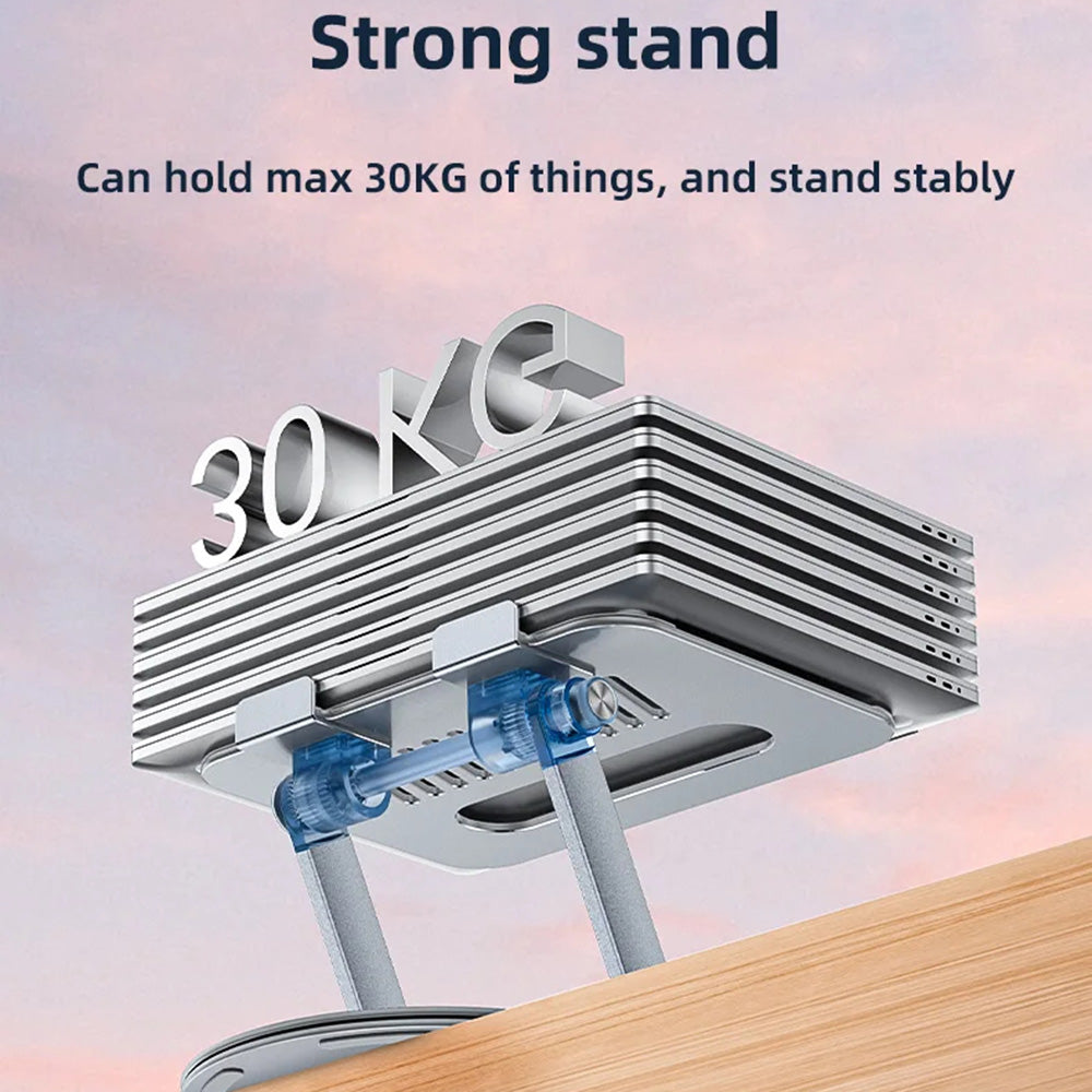 Nosiljka Yesido LP06 za laptop 10inch - 17.3inch, Srebrna