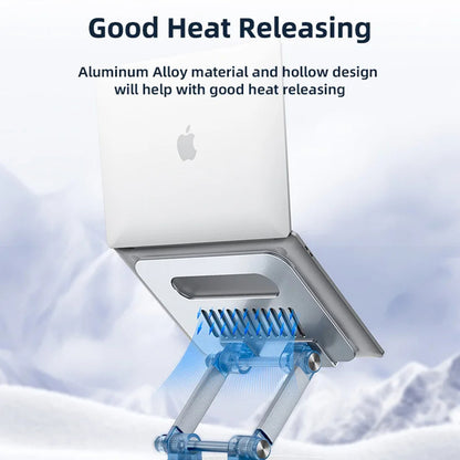 Nosiljka Yesido LP06 za laptop 10inch - 17.3inch, Srebrna