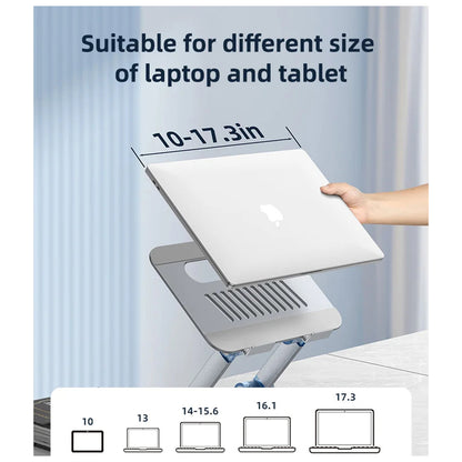 Nosiljka Yesido LP06 za laptop 10inch - 17.3inch, Srebrna