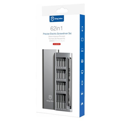 Električni odvijač King'sdun, 62in1, Siva