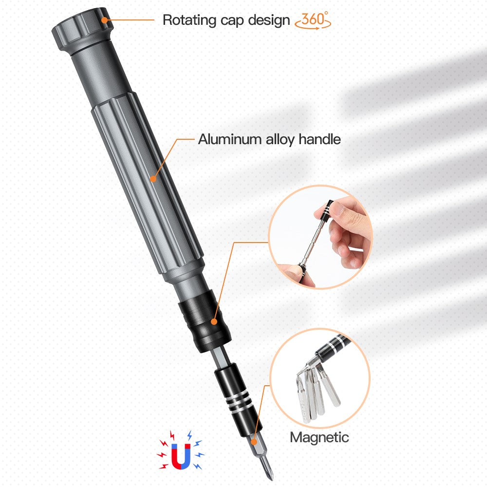 Šrafciger King'sdun KS-840130, 130in1, Siva
