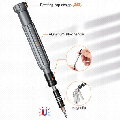 Šrafciger King'sdun KS-840130, 130in1, Siva