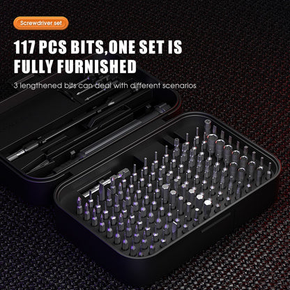 Šrafciger King'sdun KS-840130, 130in1, Siva