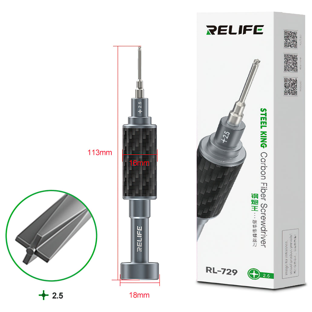 Šrafciger Relife RL-729, Phillips 2.5mm