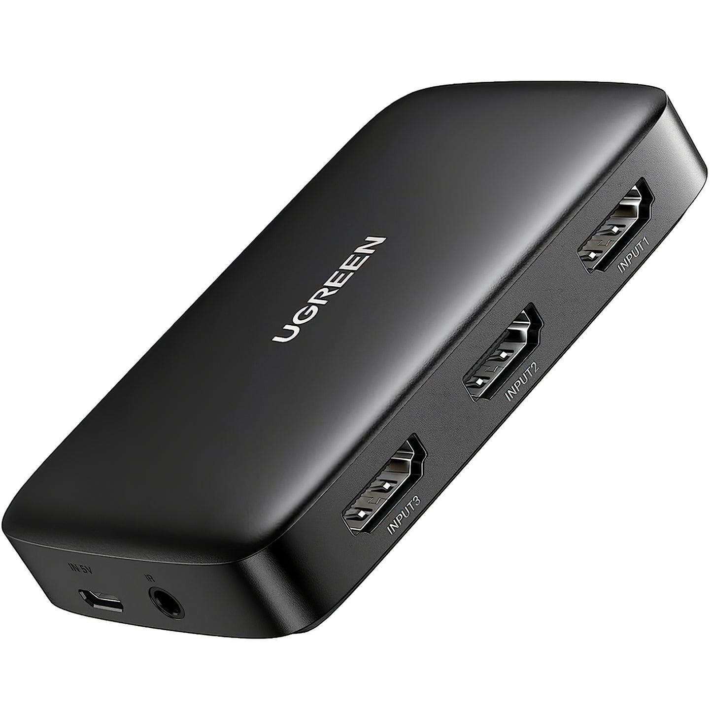 Video Switch UGREEN CM332, 3 x HDMI - HDMI, Black 