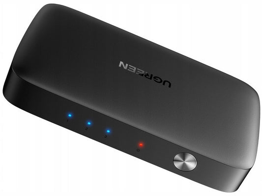 Switch Video UGREEN CM332, 3 x HDMI - HDMI, Crni