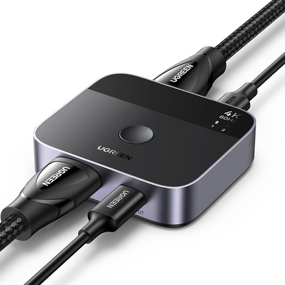 Switch Video HDMI / USB-C UGREEN AW503 (55452), Siva, Obnovljeno