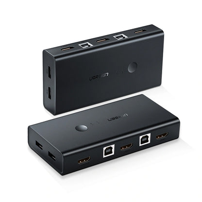 Switch Video HDMI UGREEN CM200 (50744), Crni