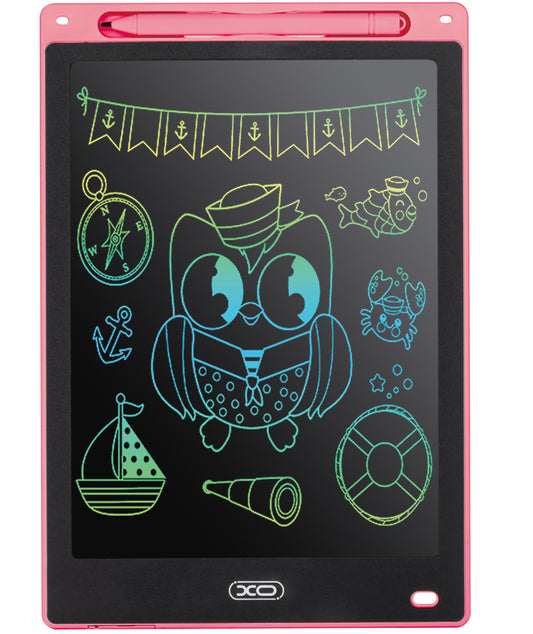 Drawing/Writing Tablet XO Design V01, 10inch, Pink