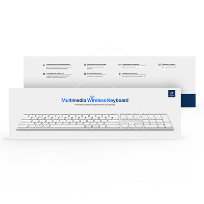 Bluetooth tastatura DUX DUCIS LK, Bela