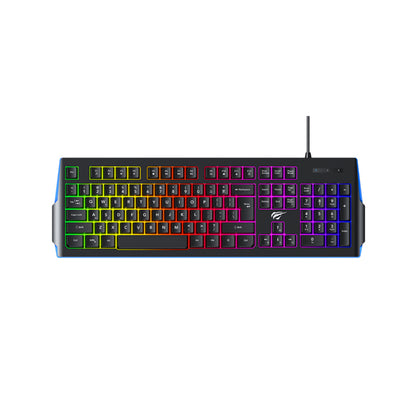 Tastatura Gaming HAVIT KB866L, RGB, 1.4m, Crna Crvena