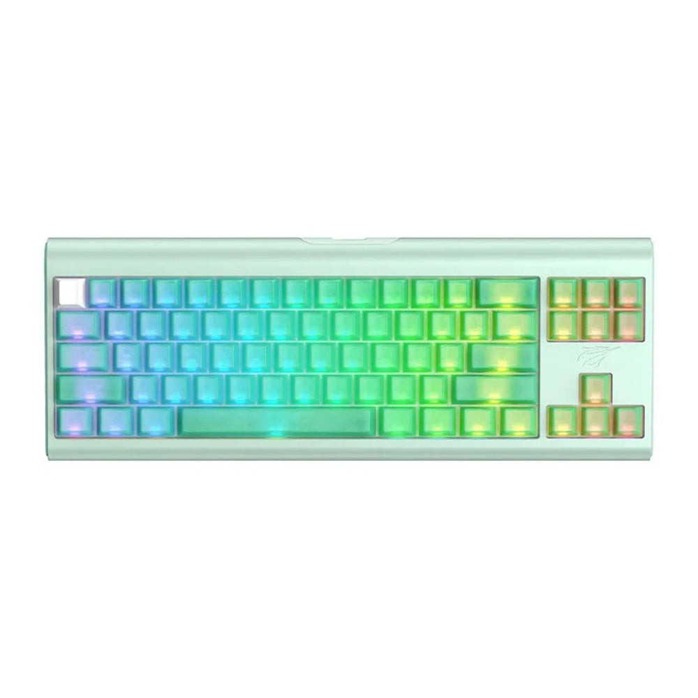Tastatura Gaming HAVIT KB896L, RGB, 1.2m, Zelena