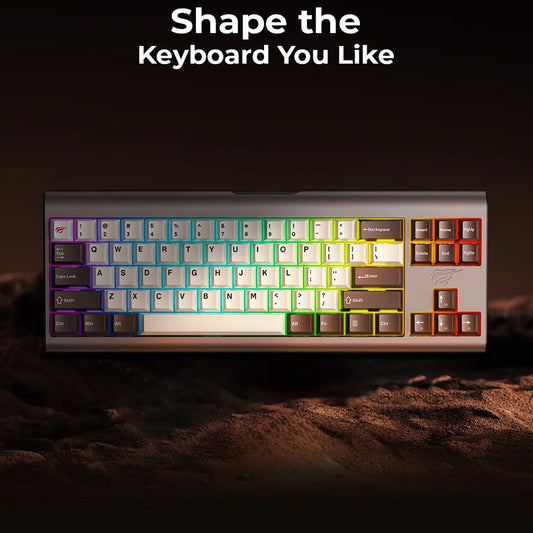 Tastatura Gaming HAVIT KB896L, RGB, 1.2m, Zelena
