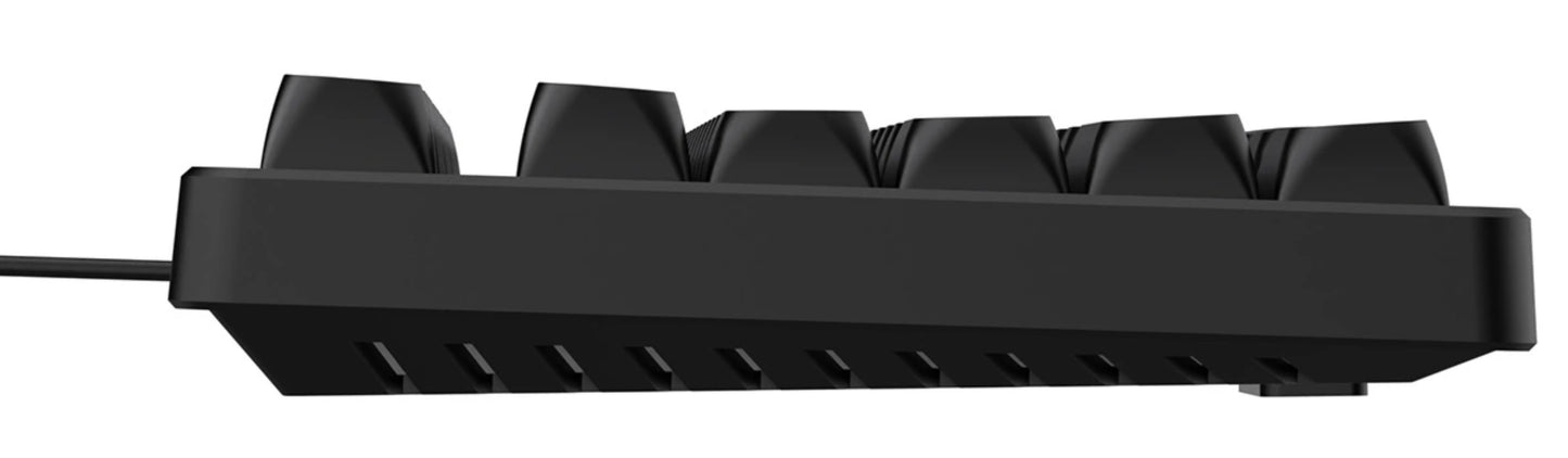 Gejmerska tastatura sa kablom USB WZK WKG-200, RGB, 1.5m, Crna