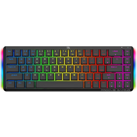 Tastatura Gaming Wireless Proove AFK, RGB, BT / Wi-Fi / Wired, 1.5m, Crna WKAFKEN22001