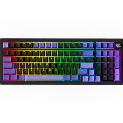 Tastatura Gaming Wireless Proove Slicker Pro, RGB, BT / Wi-Fi / Wired, 1.8m, Crna WKSLPEN22416