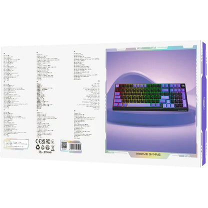 Tastatura Gaming Wireless Proove Slicker Pro, RGB, BT / Wi-Fi / Wired, 1.8m, Crna WKSLPEN22416