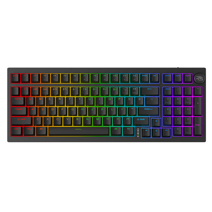 Tastatura Gaming Wireless Proove Slicker, RGB, BT / Wi-Fi / Wired, 1.8m, Crna WKSLEN00022401