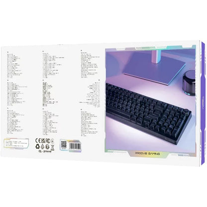 Tastatura Gaming Wireless Proove Slicker, RGB, BT / Wi-Fi / Wired, 1.8m, Crna WKSLEN00022401