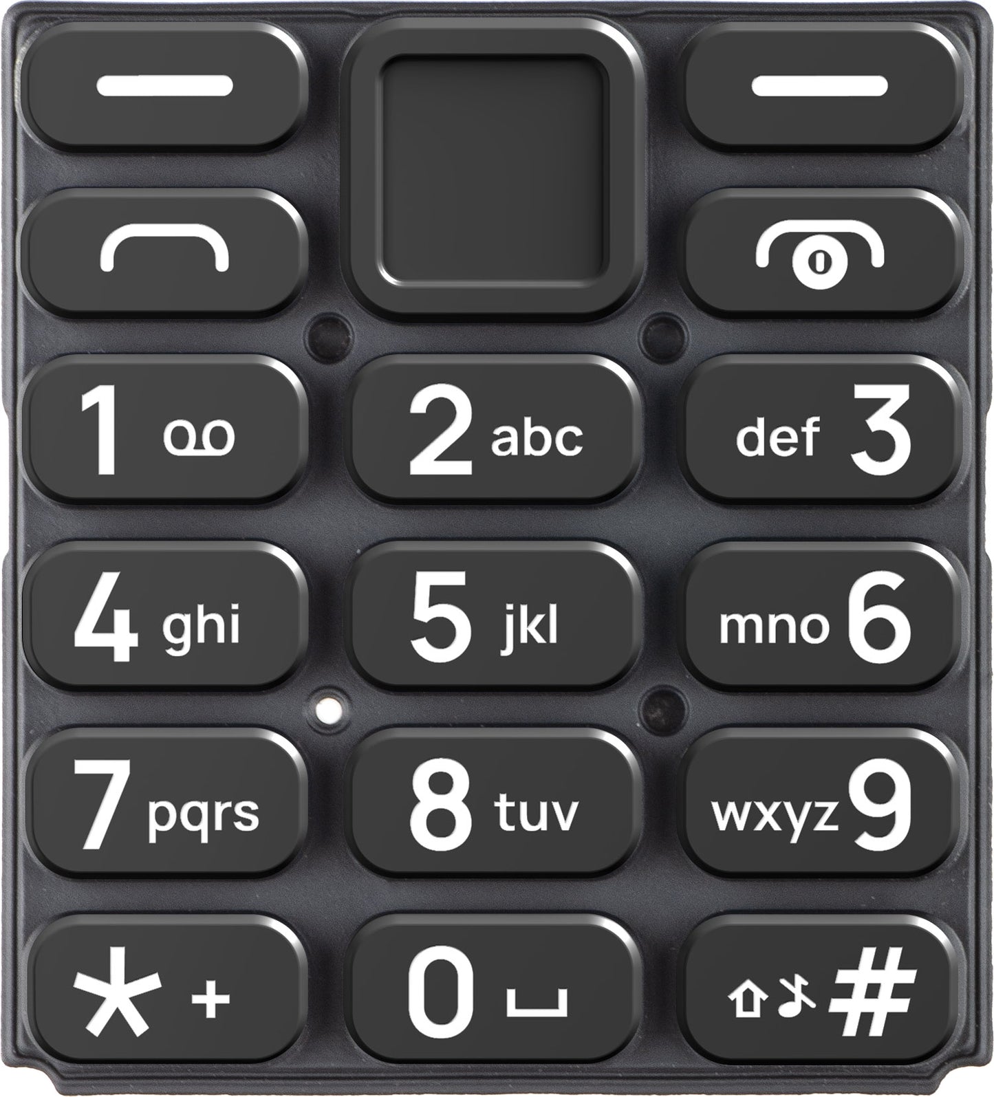 Latinska tastatura HMD 105 4G, Crna, Service Pack 5010001015SH0