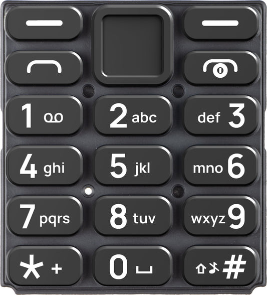 Latinska tastatura HMD 105 4G, Crna, Service Pack 5010001015SH0