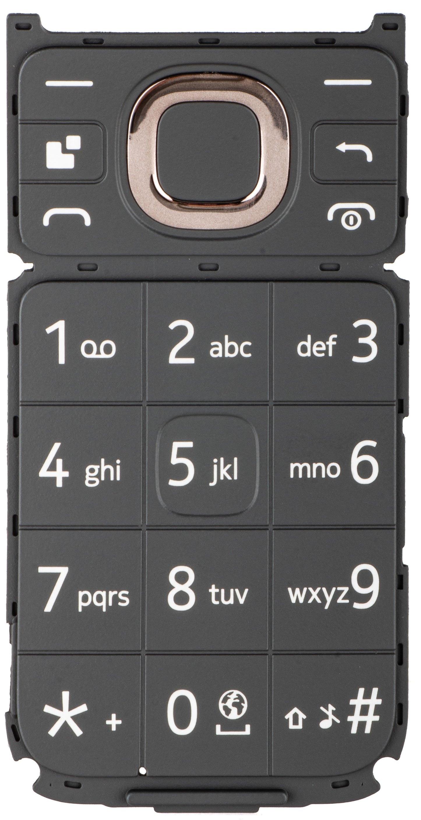 Latinska tastatura za HMD 2660 Flip, crna