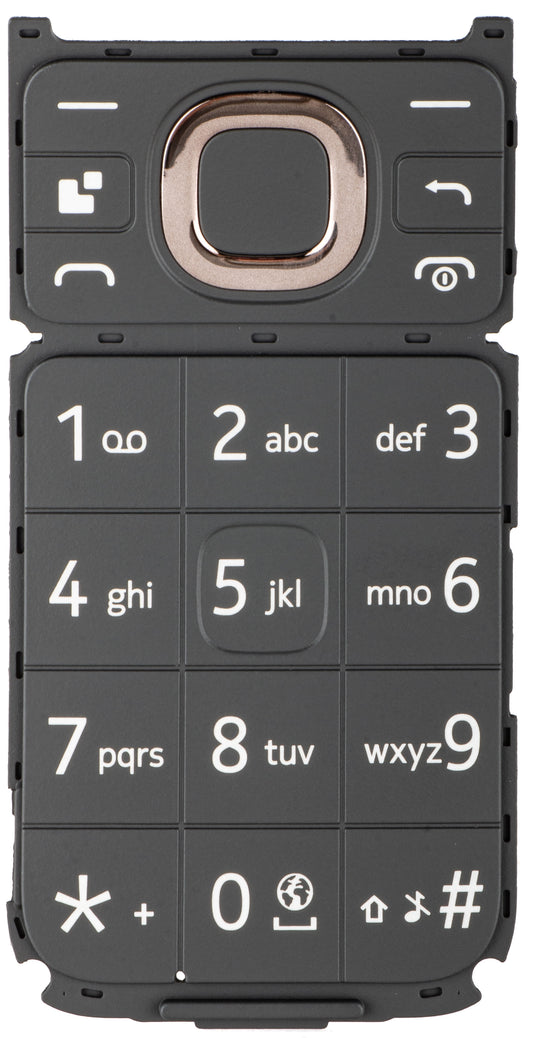 Latinska tastatura za HMD 2660 Flip, crna