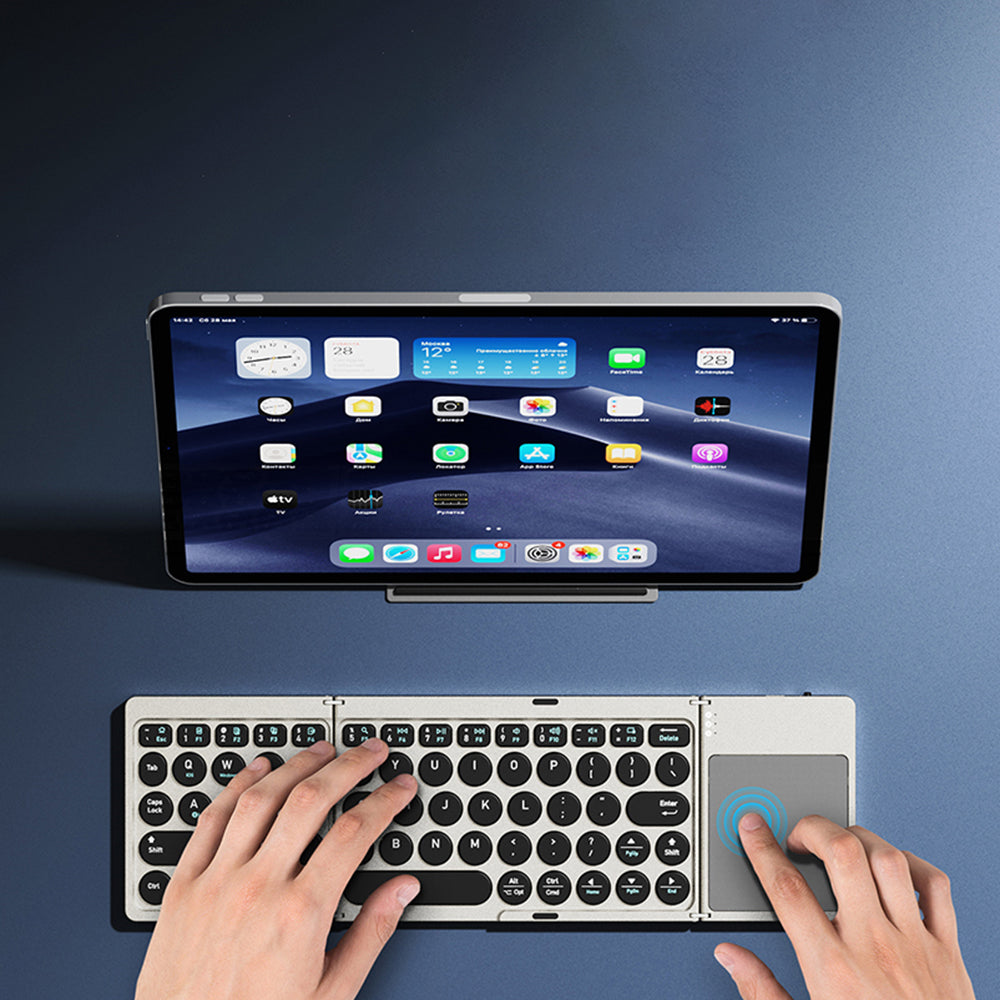 Bluetooth sklopiva tastatura DUX DUCIS, crna