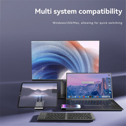 Sklapajuća tastatura Bluetooth Yesido KB27, Crna