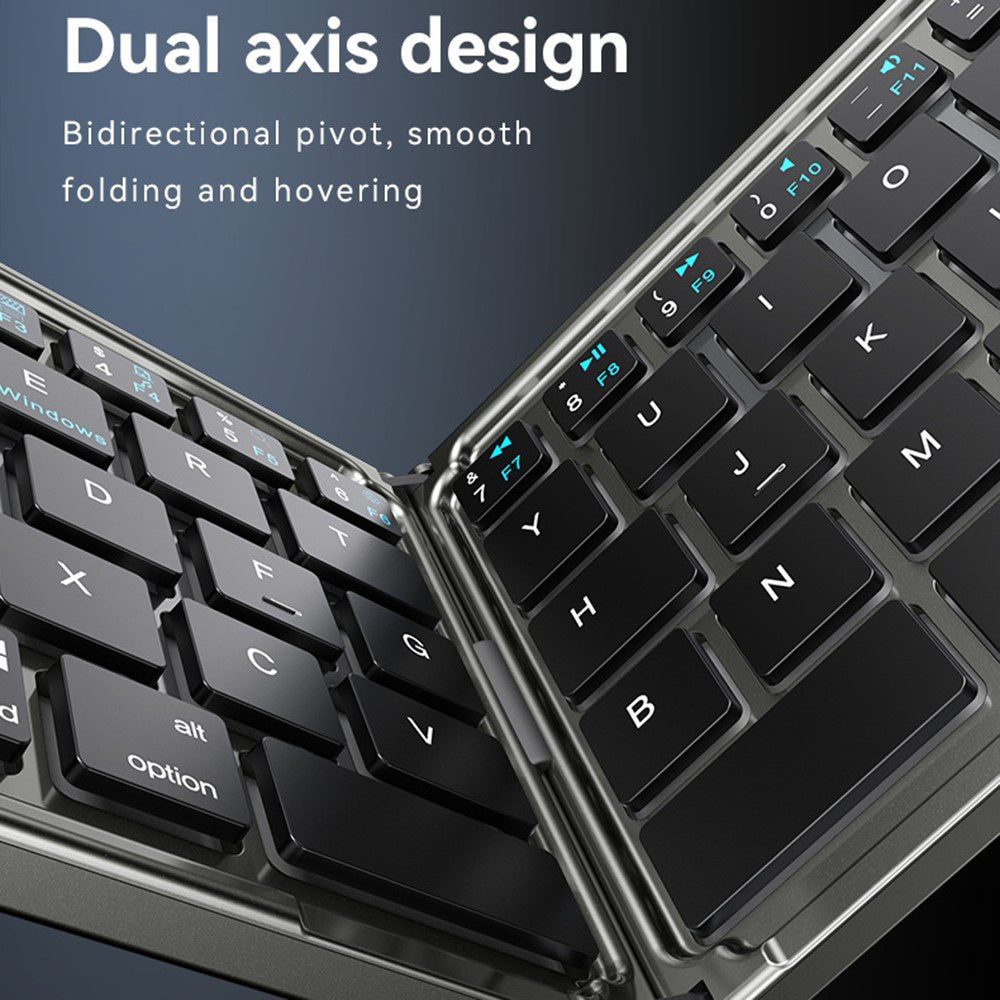 Sklapajuća tastatura Bluetooth Yesido KB27, Crna