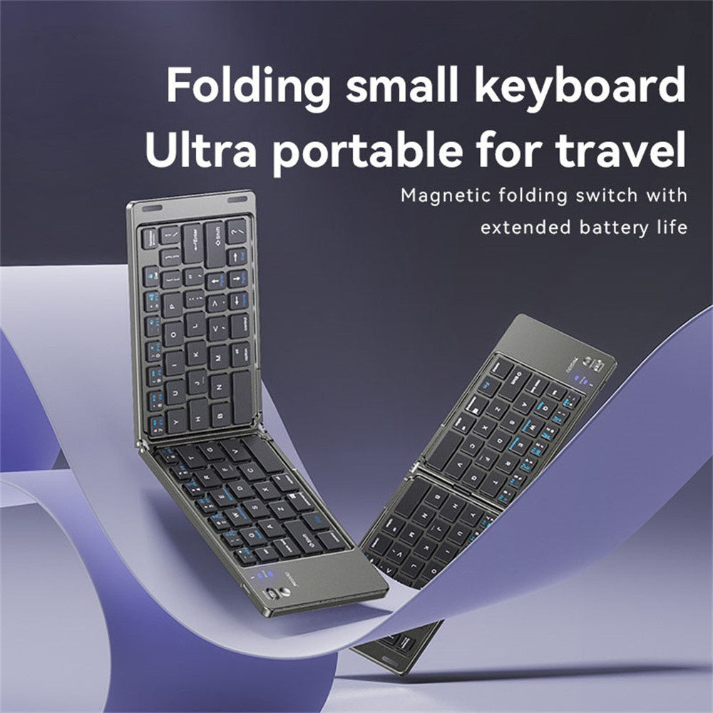 Sklapajuća tastatura Bluetooth Yesido KB27, Crna