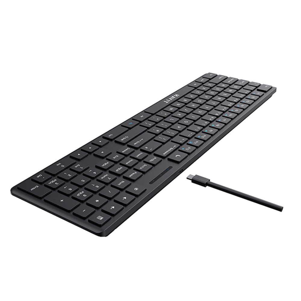 Tastatura Wired USB HAVIT KB252, USB-C, 1.5m, Crna