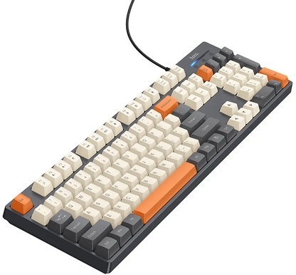 USB žičana tastatura HOCO GM61 Tri-Color, 1.45m, Siva