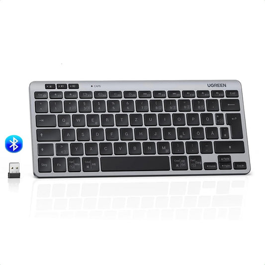 Bežična tastatura UGREEN 75049, BT / Wi-Fi, Crna