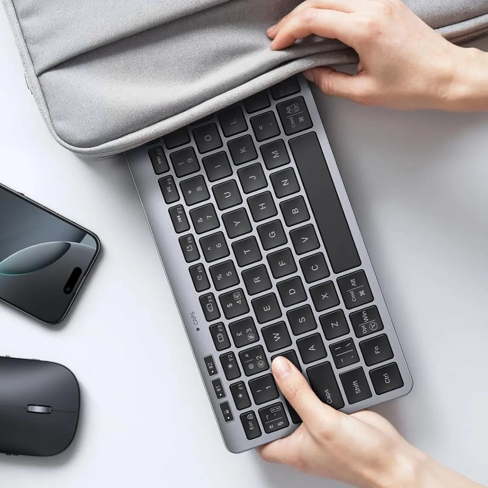 Bežična tastatura UGREEN 75049, BT / Wi-Fi, Crna