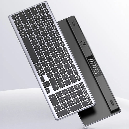 Bežična tastatura UGREEN KU005, BT / Wi-Fi, Siva