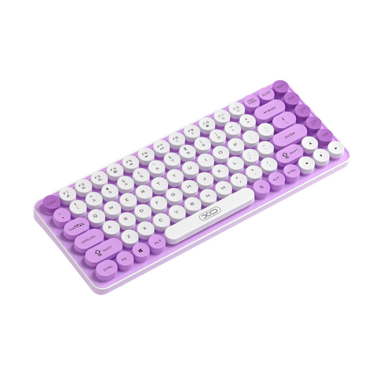 Bežična tastatura XO Design KB-12, BT / Wi-Fi, Ljubičasta