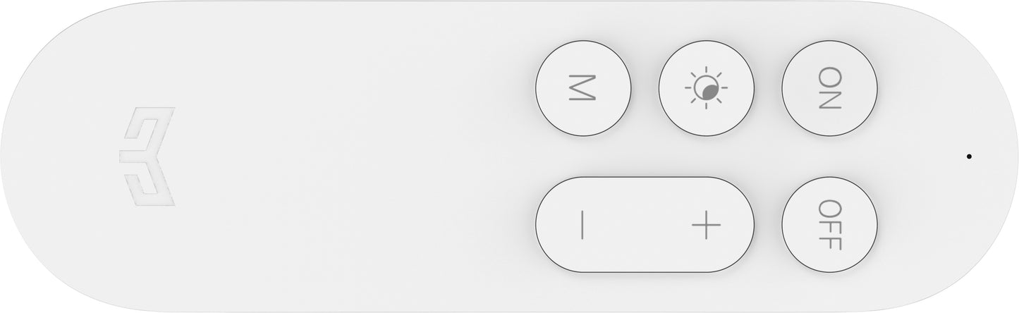Yeelight remote control compatible with Smart ceiling lamp, White YLYK01YL 
